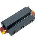 Lathe Grooving Cutoff Tool SPB26-3 With 12 Pro Grade SP300 Carbide Inserts And SMBB1626 Blade Plate For CNC Turning