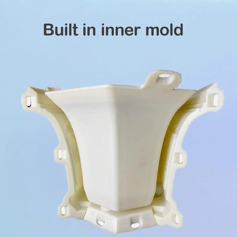 Hexagonal Concrete Planter Molds For DIY Garden Projects Reusable Large Geometric Planter Molds For Outdoor Decor