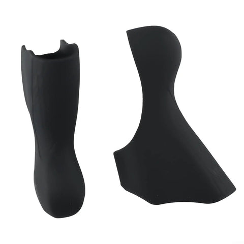 Silicone Hood Cover For Road Bike Brake Levers Ultegra 105 ST 6700 10 Speed Shift Shifter Protectors in black