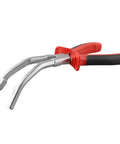 9 Inch Long Reach Hose Clamp Pliers With Flexible Wire Shaft For Diesel Engines, Tight Spaces Tool Kit A Model 0-75mm Soft Grip Handles and angled jaws
