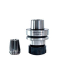 Heavy Duty HSK63F CNC Collet Chuck For Straight Shank Milling Cutters G2.5 Balance Up To 30000 RPM with ER32 collet