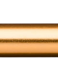 Crochet hook with cushion grip, Tulip Tilip ETIMO; gold shaft and black handle, size 9/0, side view.