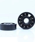 Hardcore 2 Pack TB6307 High Temperature Ball Bearings 35x80x21mm Heat Resistant Full Steel Rotors on white background.