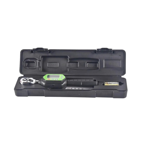 Yqddm Digital Torque Meter Wrench With Backlight Display Precision Tester For Bicycle Car Repair 10Nm To 100Nm Adjustable Preset Settings Includes 1/4 3/8 And 1/2 Inch Drives Reliable Counterclockwise Clockwise Operation Perfect Garage Essential