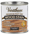40 Pack Half Pint Premium Fast Dry Wood Stain In Traditional Cherry can showcasing oil-based formula for fast projects.