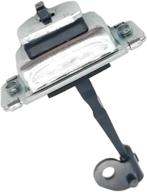Hyundai Accent Front Door Check Hinge And Door Stop Strap Beefy Door Limiter Right Side 2006-2011, metal hinge and strap detail