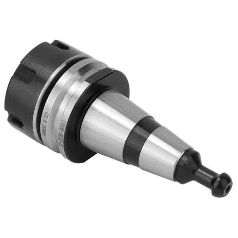 Top Tier ISO30 Collet Chuck For CNC Spindle Tool Holder 120Mm High Speed Precision Machining Kit With High Rigidity Up To 30000 RPM, image showing steel precision chuck design.