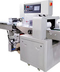 Semi Automatic L Bar Shrink Wrapping Machine For Shipping Cartons And Beverage Bottles Smooth Operator No Hassle Horizontal Film Wrapper handling cartons.