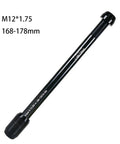 Dope 12x142-148mm Adjustable Thru Axle Skewer Kit For Bike Trainers, CNC Aluminum, M12x1.75, 168-178mm view