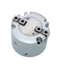 Premium Two Finger Type Gripper Cylinder With Rock Solid Clamping Force Built For Automated Pick And Place Systems, compact aluminum design.