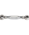 Aluminum Chrome Adjustable Shift Linkage Rod For Harley Dyna Mid Control 1984 To 2017 And Softail 2018 To 2023 Easy Height Tweaks Durable Anodized Shift Lever Upgrade, chrome aluminum rod