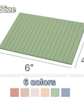 12 Pack Lined Sticky Notes 4x6 Inches With Ruled Sheets, Ultra Sticky Memo Pads for Office and School, Vintage Colors Sticky Notes