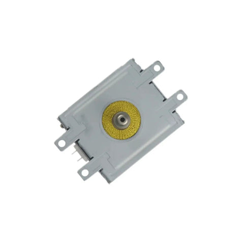 OM75P Industrial Microwave Magnetron Water Cooled Tube For Drying Equipment Parts And Accessories High Power Heating Component view from top showing gold contact