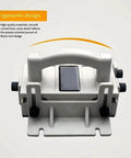 Heavy Duty Adjustable Three Way Force Push Block For Table Saws Jointers with ergonomic design and comfort grip top view.
