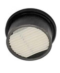 2 Pack Replacement Air Filters For Porter Cable Cpf23400s And Dewalt D55146 D55167 D55149 N022053 Compressors, round filter with pleated material.