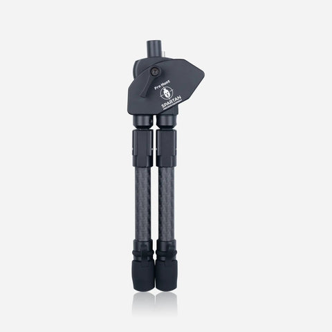 Pro Hunter Tac Bipod For Precision Rifles, Adjustable Reach 8.9 To 12.2 Inches, Standard 7 To 9.1 Inches, folded position