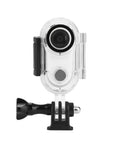 Front view of Dive Case Housing For Go 3S And Go 3 Action Camera, Waterproof Up To 40M, Underwater Shell Cage with Anti Pressure.