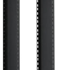 Badass 18U Reversible Rack Rails With M5 Circle And Square Holes For 19 Inch Servers and Pro Audio Rig support, heavy gauge steel construction.