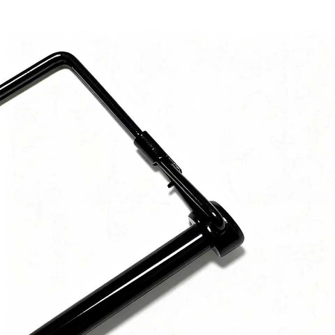 Close-up of Four Pack Heavy Duty Trailer Hitch Pin One Quarter Inch By Four Inch Black Zinc Coated Carbon Steel Coupler Lock Pin