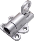Heavy Duty Aluminum Sliding Door Spring Loaded Barrel Bolt Lock with smooth operation for residential and commercial entryways.