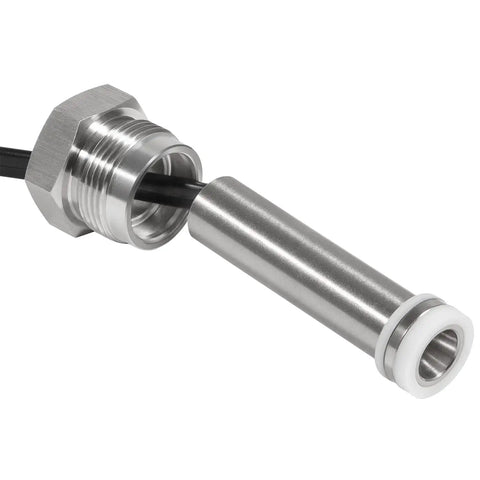 Close-up of stainless steel Airless Sprayer Pressure Transducer 704492 Compatible With Impact 400 440 540 640 740 840 1140 TT Sprayers