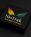 Packaging for Lightweight 9g Bird Tracking Leg Ring For Parrots And Small Birds, Peace Of Mind Location Monitor, NioTrak GPS Bird Tracker