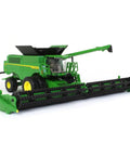 Prestige X9 1100 Farm Style Combine With Die Cast Body And Clear Windows, Dual Front Wheels, Rotating Auger, Pivoting Ladder