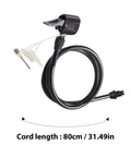 Heavy Duty Universal Air Pump Hose Extension With Leak Free Double Layer Material Versatile Valve Adapter Keeps Knot Free Ensuring Solid Performance Easy Storage Handle Car And Ball Inflation Tasks Without Breaking the Bank At All Right Now, 80cm hose