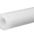 Close-up view of Food Grade PTFE Teflon Tubing 0.500 Inch ID 0.579 Inch OD 2 Foot White Length High Temp Steam Sterilizable Chemical Resistant Tubing
