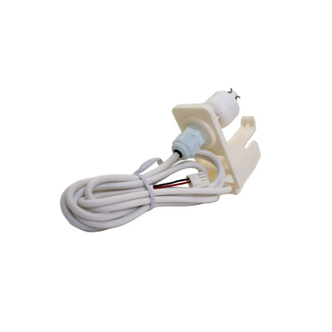 2 Pack IMM Float Switch Replacement For Ice Machines, Water Level Sensor, Replaces 4A6142G01, white wire and connector