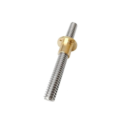 Ball Screw With Nut T12x12 Large Lead Trapezoidal Screw For CNC Machines And 3D Printers Pro Grade High Precision Stepper Motor Screw Nut 12mm Shaft 950mm Length