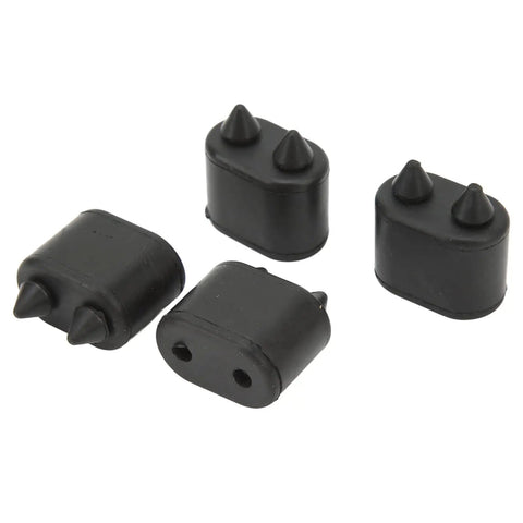 Premium 4 Pcs Rubber Door Jamb Bump Stop Kit For Chevy Olds Cutlass 68-72, 442 W30 W31 Hurst Rallye F85, Keeps Doors Quiet And Protects Body From Dings And Scratches Like A Boss black rubber door bump stops