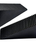 Steel wedges from Pro-Series 52 Piece Clamping Kit For 14mm T Slot With M12 X 1.75 Studs, textured surface detail