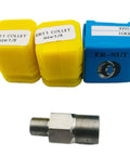 Collet Adapter For M12 Polisher Sander With ER11 Nut And One Eighth Inch And One Quarter Inch Collets M9x0.75 Threaded End