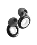 Experience 2 Plus Ear Plugs For Concerts And Festivals With High Fidelity Sound And 17dB Noise Reduction, black silicone material.