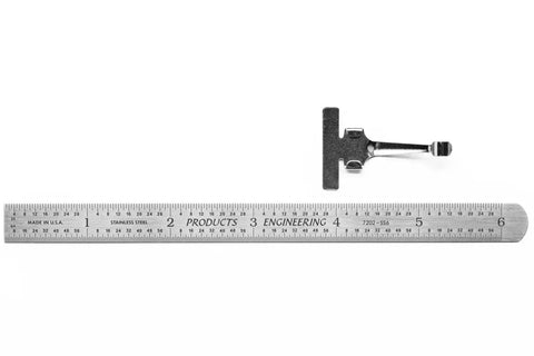 6 Inch Machinist Pocket Rule With 32nds And 64ths, Decimal Equivalents Chart, Premium Stainless Steel, Flexible, Durable Tool For Pros And DIYers In The Shop. stainless steel ruler with pocket clip