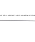 Pro Grade 8mm 500mm T8 Lead Screw Kit With Optical Axis Steel Rails Aluminum Bearing Blocks And Couplers for CNC and 3D printers motion