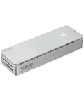 Heavy Hitting M2 Nvme Enclosure Delivering Legit 80Gbps Usb4 Speeds For Quick File Swaps with sleek silver design.
