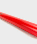 Diamond wet core drill bit, 2-inch diameter with 1-1/4-inch threaded shank, red housing, side view