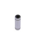 LM8LUU Linear Ball Bearing 8x15x45mm Pack of Four For CNC Rigs And 3D Printer Builds, single bearing close-up view