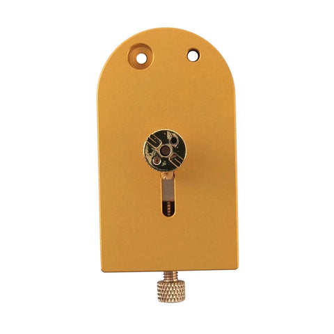 Pro-Grade Watch Repair Tool Kit With Movement Balance Wheel Stand And Hairspring Holder, gold balance wheel stand