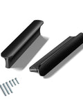 Two 10 Pack Matte Black Cabinet Handles For Kitchen And Bathroom Renovations With 3 Inch Center To Center Hole Spacing 76mm Cabinet Pulls