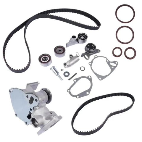 Badass Timing Belt Water Pump Kit Fits Shogun Pajero L200 2 5 DID 1300A045 Part Number Guaranteed To Restore Power And Fix Leaks Immediately And Get Back On The Road Driving Harder Than Yesterday Ever. timing belt, water pump, gaskets, and seals kit