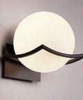 Indoor Outdoor Weather Resistant Metal Wall Sconces With Frosted Glass Housing Matte Black Finish For Hallways Patios Garages And Stairways Fire Wall Decor That Really Sets Off Your Space, round glass shade with wave design.