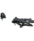 Colonial Style Black Wrought Iron Hasp Door Lock Latch Eight And A Quarter Inch with mounting hardware, heavy-duty padlock clasp