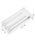 High Precision Engine Oil Viscosity Tester And Demo Stand For Car Oil Analysis Accurate Oil Comparator For Engine Maintenance And Diagnostic Testing Gearhead Ready Tool For Engine And Transmission Oils, clear case, 11.7cm x 4.4cm x 2.2cm