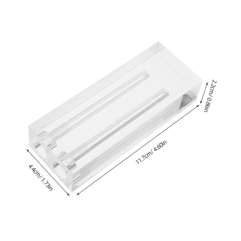 High Precision Engine Oil Viscosity Tester And Demo Stand For Car Oil Analysis Accurate Oil Comparator For Engine Maintenance And Diagnostic Testing Gearhead Ready Tool For Engine And Transmission Oils, clear case, 11.7cm x 4.4cm x 2.2cm