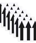 15 Pack Arrow Stickers Black 8x2 Inch Self-Adhesive PVC Decals Waterproof and Tear-Resistant for Directional Signs Great for Indoor Outdoor Use No-Fuss Heavy-Duty Adhesion Residue-Free Removal, black arrow stickers stacked
