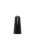 Front view of Short 1.2 Inch Aluminum Car Antenna Mast Replacement for AM FM Roof Mount Antenna with M4 M5 M6 adapters.