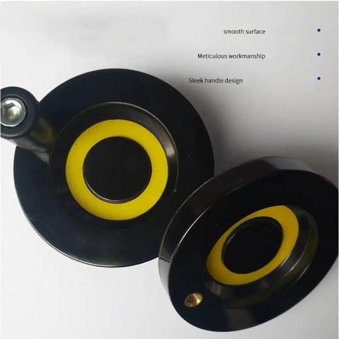 Top view of One Piece 160mm Hand Wheel For CNC And 3D Printer With T16 Trapezoidal Lead Screw 16mm Hole Diameter Easy To Install
